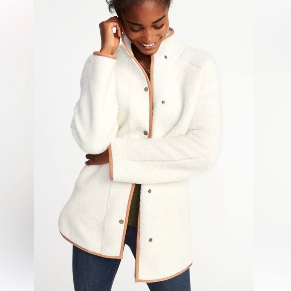 Teddy Faux Suede Jacket